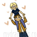 Cress and Thorne Couple Pose