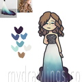 Colorful Wedding Dress2