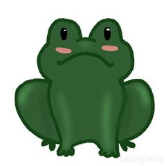 Frog Sticker