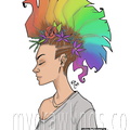 Floral Mohawk